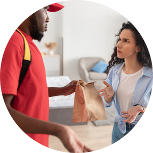 Food delivery refund complaints