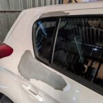 Hyundai peeling paint on an i20