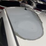 Toyota paint peeling on roof