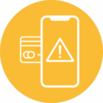 Online transaction issues icon